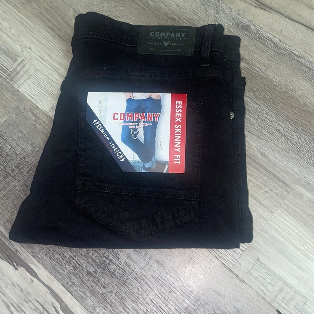 Jeans men’s NWT 36/30 black